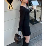 ケーブルニットミニワンピース | RMAF NICE CLAUP / OLIVE des OLIVE | 詳細画像23