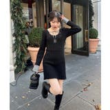 ケーブルニットミニワンピース | RMAF NICE CLAUP / OLIVE des OLIVE | 詳細画像25