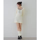 ケーブルニットミニワンピース | RMAF NICE CLAUP / OLIVE des OLIVE | 詳細画像34