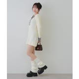 ケーブルニットミニワンピース | RMAF NICE CLAUP / OLIVE des OLIVE | 詳細画像40