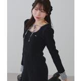 ケーブルニットミニワンピース | RMAF NICE CLAUP / OLIVE des OLIVE | 詳細画像48