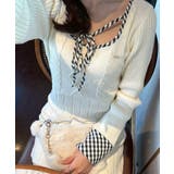 ケーブルニットミニワンピース | RMAF NICE CLAUP / OLIVE des OLIVE | 詳細画像3