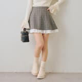 【セットアップ対応】ハイウエスト裾チラリミニスカート | RMAF　NICE CLAUP / OLIVE des OLIVE | 詳細画像18 