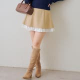 【セットアップ対応】ハイウエスト裾チラリミニスカート | RMAF　NICE CLAUP / OLIVE des OLIVE | 詳細画像26 