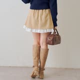 【セットアップ対応】ハイウエスト裾チラリミニスカート | RMAF　NICE CLAUP / OLIVE des OLIVE | 詳細画像28 
