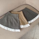 【セットアップ対応】ハイウエスト裾チラリミニスカート | RMAF　NICE CLAUP / OLIVE des OLIVE | 詳細画像5 