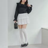 2段バルーンミニスカート | RMAF　NICE CLAUP / OLIVE des OLIVE | 詳細画像11 