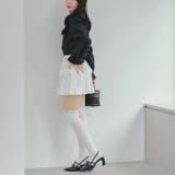 2段バルーンミニスカート | RMAF　NICE CLAUP / OLIVE des OLIVE | 詳細画像12 