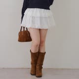 2段バルーンミニスカート | RMAF　NICE CLAUP / OLIVE des OLIVE | 詳細画像13 