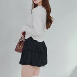 2段バルーンミニスカート | RMAF　NICE CLAUP / OLIVE des OLIVE | 詳細画像26 