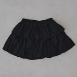 ブラック | 2段バルーンミニスカート | RMAF NICE CLAUP / OLIVE des OLIVE