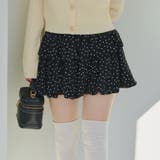 ブラック系 | 2段バルーンミニスカート | RMAF　NICE CLAUP / OLIVE des OLIVE