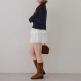 2段バルーンミニスカート | RMAF NICE CLAUP / OLIVE des OLIVE | 詳細画像7