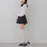 リボン付プリーツスカパン | RMAF　NICE CLAUP / OLIVE des OLIVE | 詳細画像13 