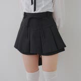 リボン付プリーツスカパン | RMAF　NICE CLAUP / OLIVE des OLIVE | 詳細画像2 