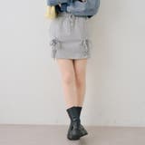 【セットアップ対応】ダンボールレースアップミニスカート | RMAF　NICE CLAUP / OLIVE des OLIVE | 詳細画像24 