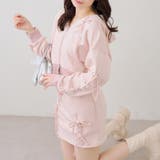 【セットアップ対応】ダンボールレースアップミニスカート | RMAF　NICE CLAUP / OLIVE des OLIVE | 詳細画像6 