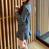 【セットアップ対応】デニムプリーツミニスカート | RMAF　NICE CLAUP / OLIVE des OLIVE | 詳細画像11 