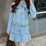 【セットアップ対応】デニムプリーツミニスカート | RMAF　NICE CLAUP / OLIVE des OLIVE | 詳細画像20 