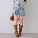 【セットアップ対応】デニムプリーツミニスカート | RMAF　NICE CLAUP / OLIVE des OLIVE | 詳細画像30 