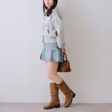 【セットアップ対応】デニムプリーツミニスカート | RMAF　NICE CLAUP / OLIVE des OLIVE | 詳細画像38 