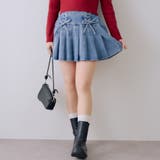 【セットアップ対応】レースアップミニプリーツスカート | RMAF　NICE CLAUP / OLIVE des OLIVE | 詳細画像15 