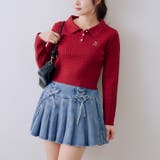 【セットアップ対応】レースアップミニプリーツスカート | RMAF　NICE CLAUP / OLIVE des OLIVE | 詳細画像19 