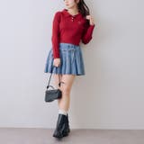 【セットアップ対応】レースアップミニプリーツスカート | RMAF　NICE CLAUP / OLIVE des OLIVE | 詳細画像24 