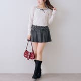 【セットアップ対応】レースアップミニプリーツスカート | RMAF　NICE CLAUP / OLIVE des OLIVE | 詳細画像31 