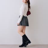 【セットアップ対応】レースアップミニプリーツスカート | RMAF　NICE CLAUP / OLIVE des OLIVE | 詳細画像34 