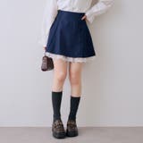 【セットアップ対応】裾レースミニスカート | RMAF　NICE CLAUP / OLIVE des OLIVE | 詳細画像12 