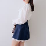 【セットアップ対応】裾レースミニスカート | RMAF　NICE CLAUP / OLIVE des OLIVE | 詳細画像16 