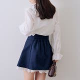 【セットアップ対応】裾レースミニスカート | RMAF　NICE CLAUP / OLIVE des OLIVE | 詳細画像17 