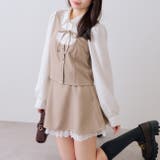 【セットアップ対応】裾レースミニスカート | RMAF　NICE CLAUP / OLIVE des OLIVE | 詳細画像7 