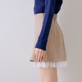 【セットアップ対応】裾レースミニスカート | RMAF　NICE CLAUP / OLIVE des OLIVE | 詳細画像33 