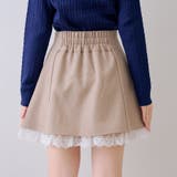 【セットアップ対応】裾レースミニスカート | RMAF　NICE CLAUP / OLIVE des OLIVE | 詳細画像34 