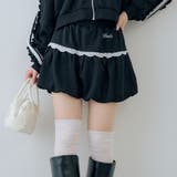 【セットアップ対応】レースバルーンミニスカート | RMAF　NICE CLAUP / OLIVE des OLIVE | 詳細画像1 