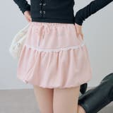 【セットアップ対応】レースバルーンミニスカート | RMAF　NICE CLAUP / OLIVE des OLIVE | 詳細画像14 