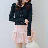 【セットアップ対応】レースバルーンミニスカート | RMAF　NICE CLAUP / OLIVE des OLIVE | 詳細画像16 