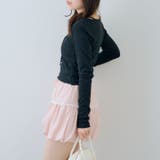 【セットアップ対応】レースバルーンミニスカート | RMAF　NICE CLAUP / OLIVE des OLIVE | 詳細画像17 