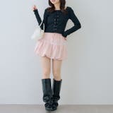 【セットアップ対応】レースバルーンミニスカート | RMAF　NICE CLAUP / OLIVE des OLIVE | 詳細画像18 