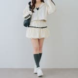 【セットアップ対応】レースバルーンミニスカート | RMAF　NICE CLAUP / OLIVE des OLIVE | 詳細画像42 