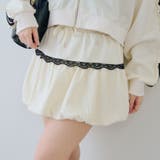 アイボリー | 【セットアップ対応】レースバルーンミニスカート | RMAF　NICE CLAUP / OLIVE des OLIVE