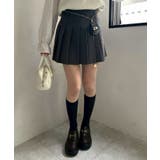 チャーム付プリーツミニスカート | NICE CLAUP / OLIVE des OLIVE　OUTLET | 詳細画像3 