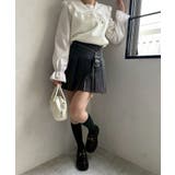 チャーム付プリーツミニスカート | NICE CLAUP / OLIVE des OLIVE　OUTLET | 詳細画像4 