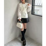 チャーム付プリーツミニスカート | NICE CLAUP / OLIVE des OLIVE　OUTLET | 詳細画像5 