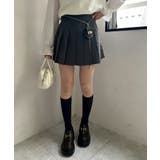 チャーム付プリーツミニスカート | NICE CLAUP / OLIVE des OLIVE　OUTLET | 詳細画像8 