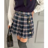 チャーム付プリーツミニスカート | NICE CLAUP / OLIVE des OLIVE　OUTLET | 詳細画像10 