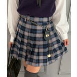 チャーム付プリーツミニスカート | NICE CLAUP / OLIVE des OLIVE　OUTLET | 詳細画像11 