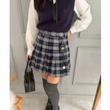 チャーム付プリーツミニスカート | NICE CLAUP / OLIVE des OLIVE　OUTLET | 詳細画像12 